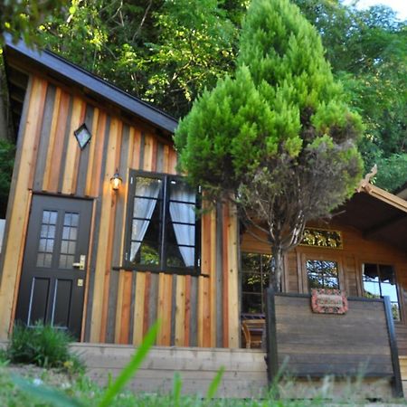 岡山市 Loft & Log Houseヴィラ エクステリア 写真