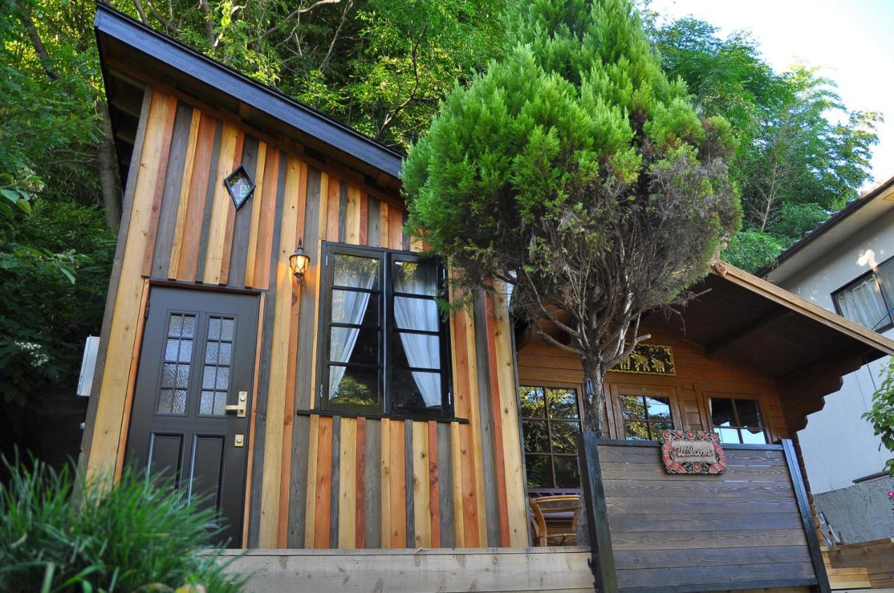 岡山市 Loft & Log Houseヴィラ エクステリア 写真